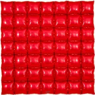 Oaktree 36inch Red 7x7 Waffle Packaged