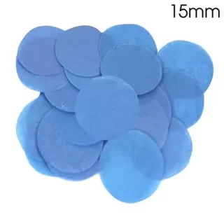 Oaktree 15mm x14g Blue Paper Confetti - 642867