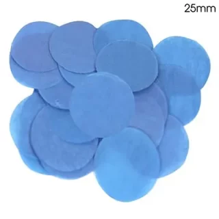 Oaktree Blue 25mm x 14g Paper Confetti - 643031