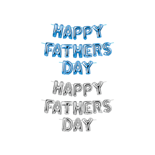 Happy Father's Day Foil Balloon Banner - FAT-5188/OB