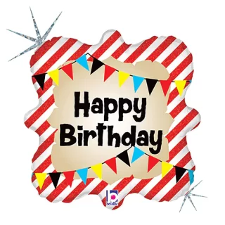 grabo - Happy Birthday Pirate Party 18″ Balloon - 36268H