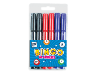 Gem Imports - Lucky Bingo Markers - 6 Pack - STA0352