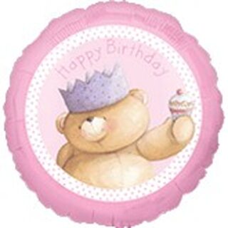 ANAGRAM -FOREVER FRIENDS  Happy Birthday Bear & Cupcake - 16566