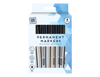 Permanent Markers 8pk