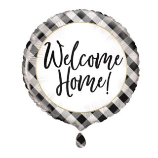Welcome Home Round Foil Balloon - 18