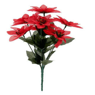 Red Poinsettia Bush - XM6012