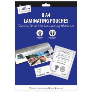 8 A4 Laminating Pouches