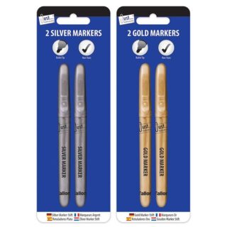 2 Gold / Silver Markers - 5641