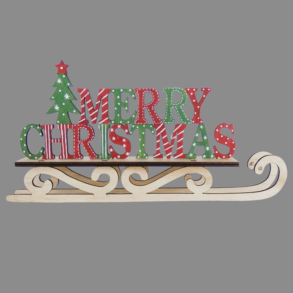 RUSTIC M.C. SLEIGH 30cm - 56980