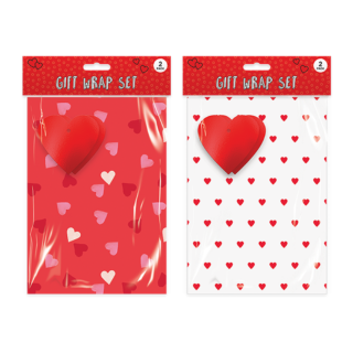 Valentine's Day Gift Wrap Pack - VAL4541