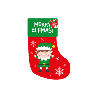 Elf Stocking - XMA3108