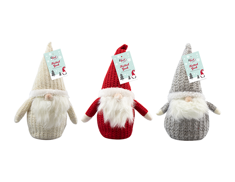 Knitted Gonk Plush 25cm - XMA4426OB