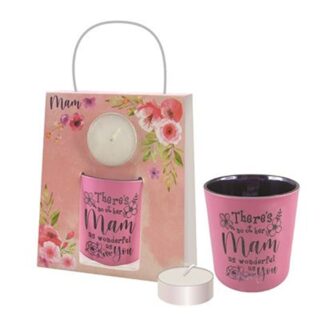 There's No Other Mam As Wonderful As You Candle Set- LS35B