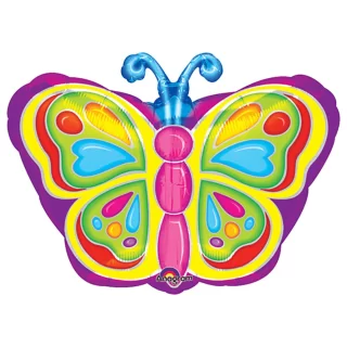 Anagram - Bright Butterfly Shape - 18