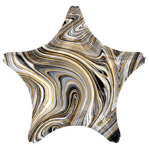 Anagram 18″ S15 Black Marblez Star Flat - 4209802*