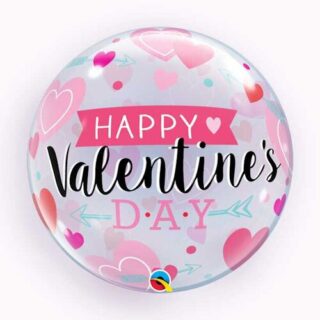 Valentines Bubble - Happy Valentines Day - 46048