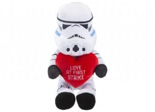 Sitting Storm Trooper With Love heart