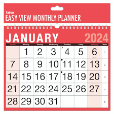 Easy View Office Calendar