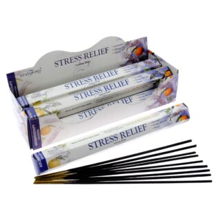 37113 Stamford Hex Aromatherapy Incense Sticks - Stress Relief