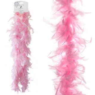 Feather Boa Pink - 60