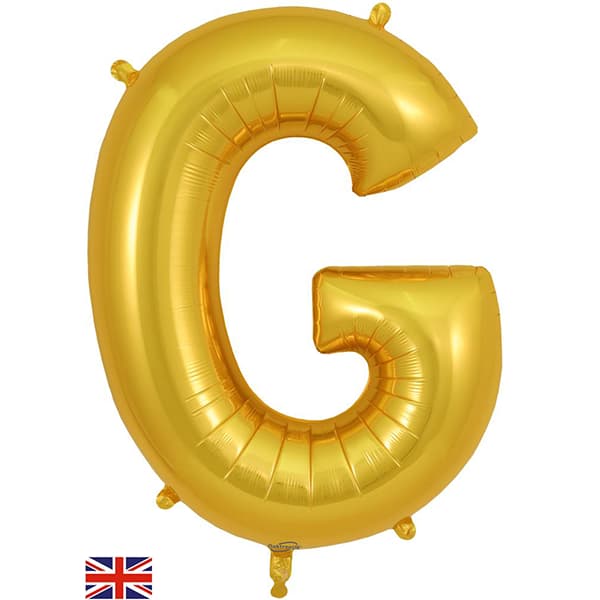 Oaktree - Letter G Gold - 34" - 605206