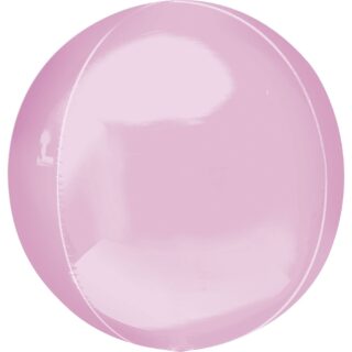 Anagram - Pastel Pink Orbz Unpackaged Foil Balloons -3ct - 15