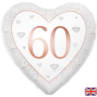 Oaktree - Happy 60th Anniversary Heart Diamond - 18