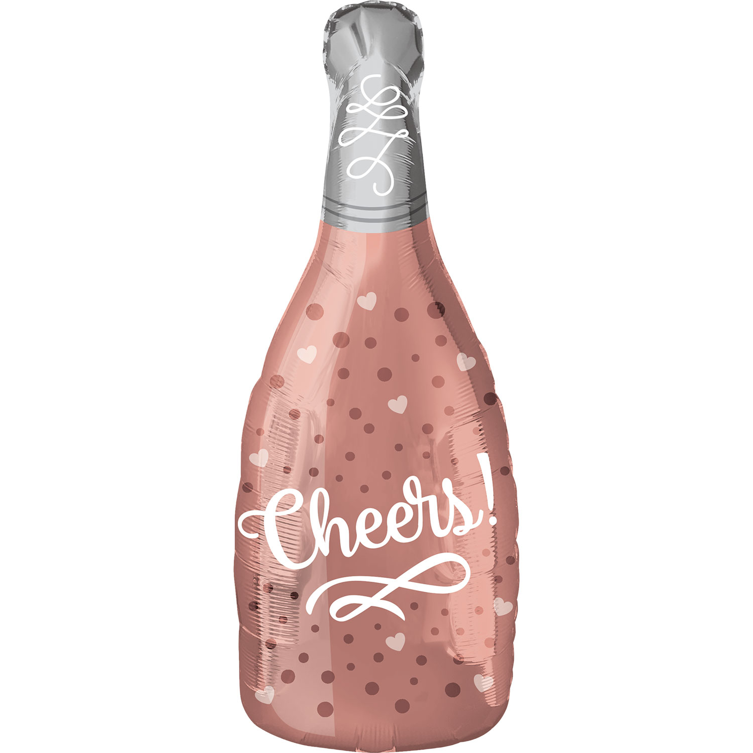 Anagram Cheers Rosé Junior Shape XL Foil Balloons Nice