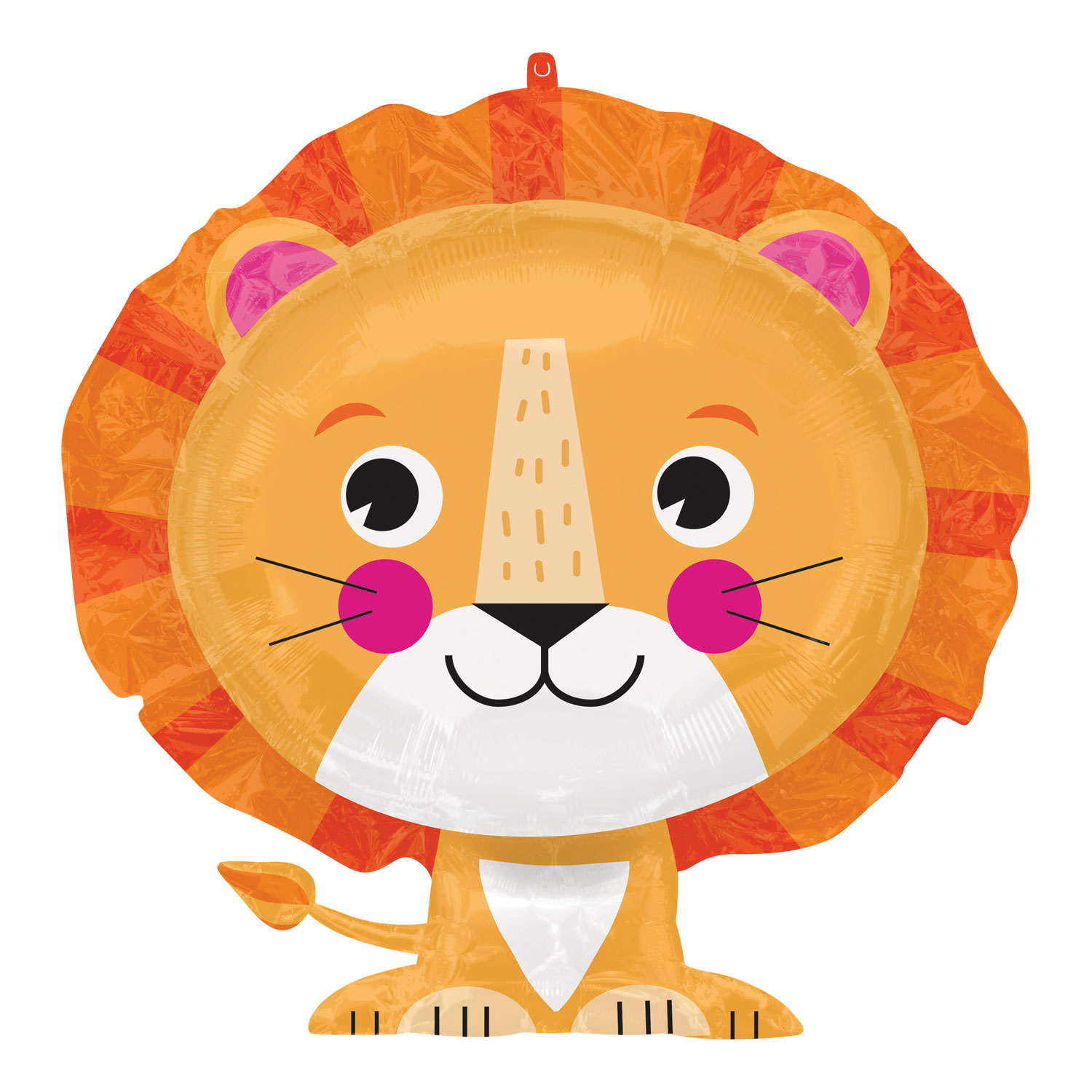 Anagram Lion SuperShape Foil Balloons 24"/60cm w x 21"/53cm h P35