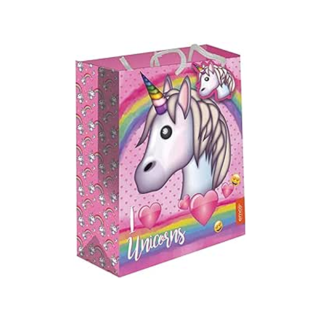 Emoji Unicorn Large Gift Bag - 264593