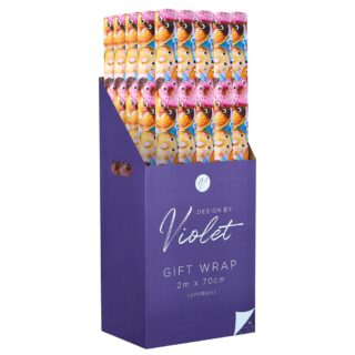 2M x 70cm Girls Gift Wrap - DBV-211-GW - 1pk