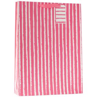 Pink Striped Bag - DBV-245-XL