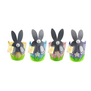 Easter Pom Pom Bunny Basket - EAS-4918/OB
