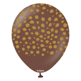 Kalisan - Safari Cheetah – Chocolate Brown - 21255443