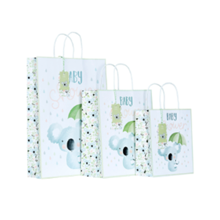 BABY SHOWER EXTRA LARGE GIFT BAG 6's- DBV-85-XL