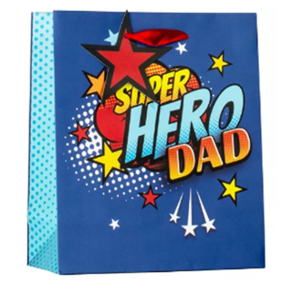 SUPER HERO DAD MEDIUM BAG - ED-422-M