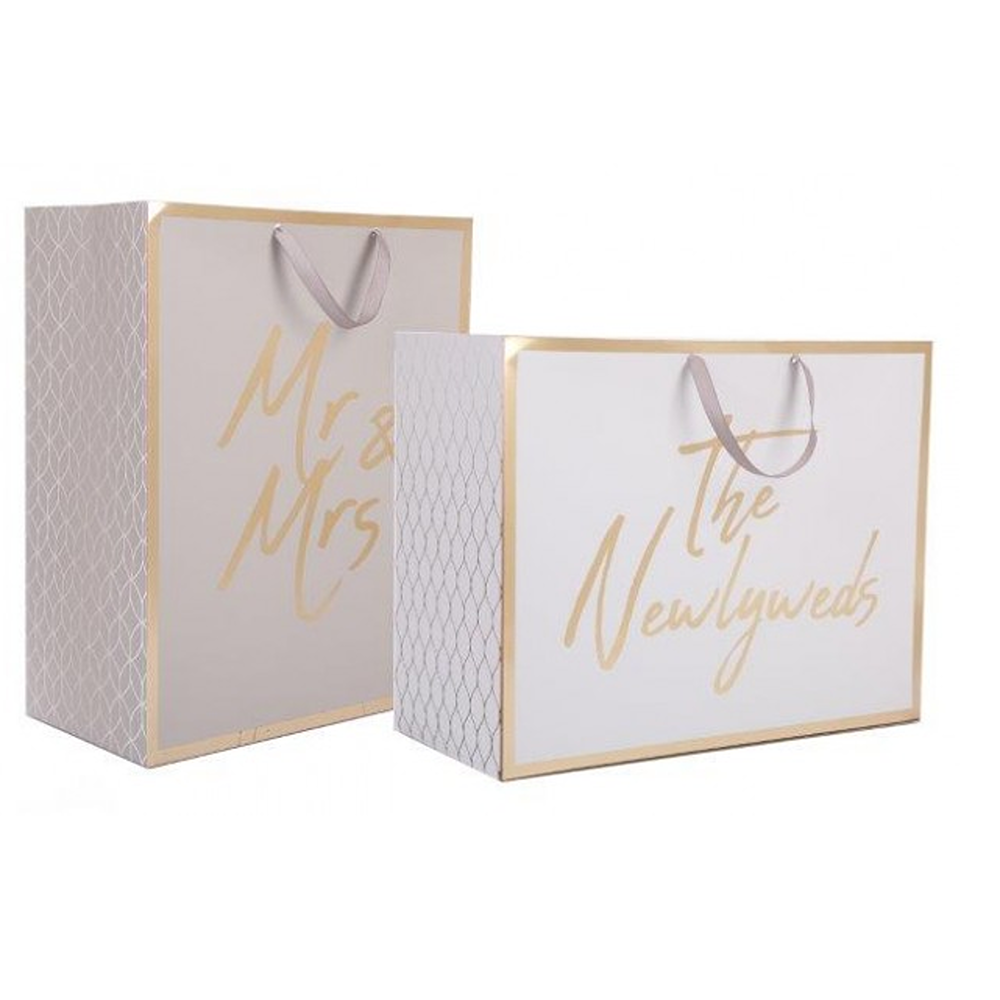 Mr & Mrs Wedding Gift Bag - SMALL - WE011*