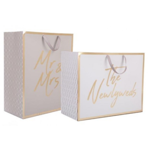 Mr & Mrs Wedding Gift Bag - SMALL - WE011