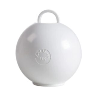 Kalisan - Round Balloon Weight - White 25ct - 46930003