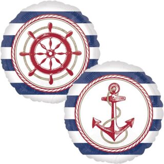 Ship Anchor & Wheel - 17