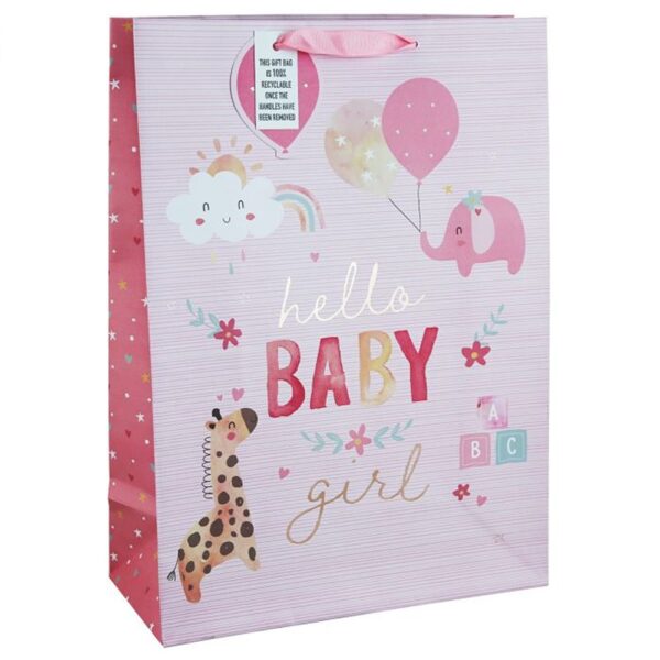HELLO BABY GIRL X LARGE -30480-1WC