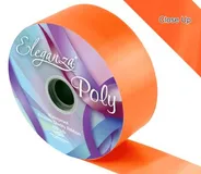 Eleganza Poly Ribbon No.04 Orange - 50mm x 91m (100yds) - 618114