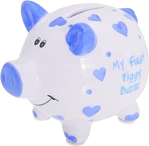 MY FIRST PIGGY BANK BLUE LP47381