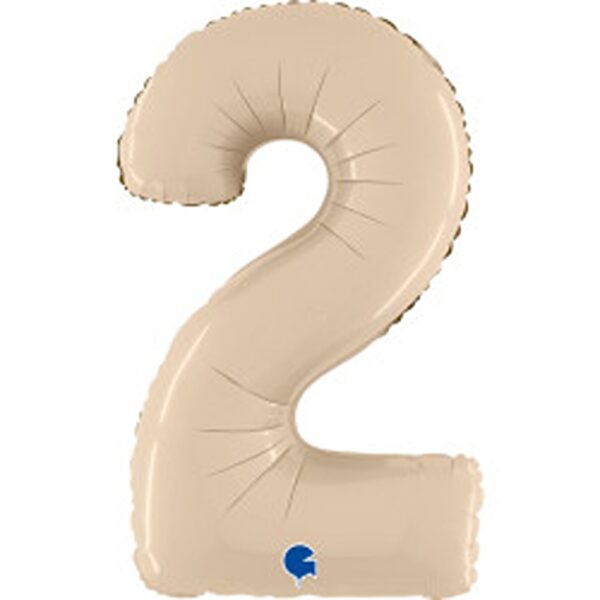 Grabo 26" Satin Cream Number 2 Pkt - 260200SCR-P