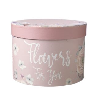 Oasis - Flowers For You Hat Box Lined (Peach) x 3 - 41-01867