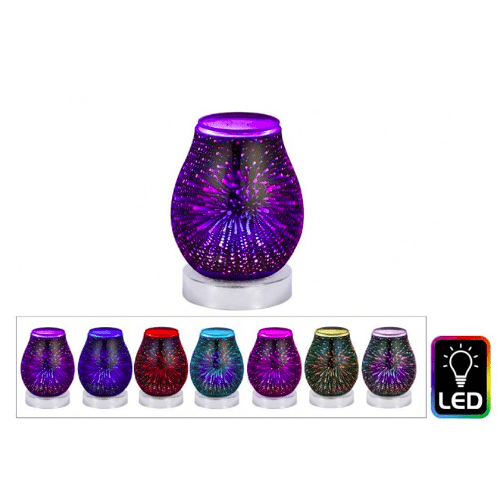 17X12CM GALAXY LED OIL BURNER