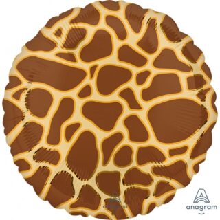 Giraffe Print Animalz Circle - 18