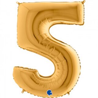 Grabo 40" Gold Number 5 Pkt - 025G-P