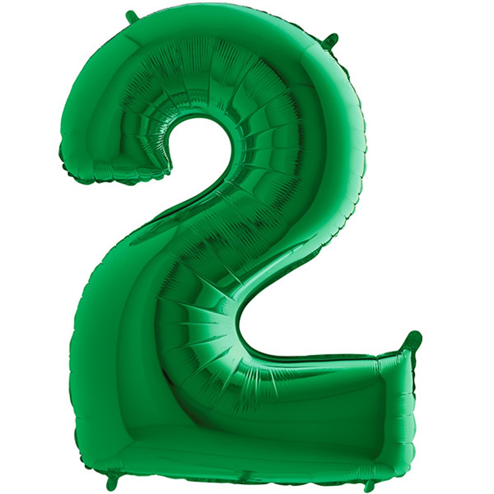 Grabo 40" Green Number 2 Pkt - 032GR-P