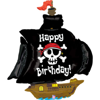 Betallic - Shape Pirate Ship Happy Birthday - 46